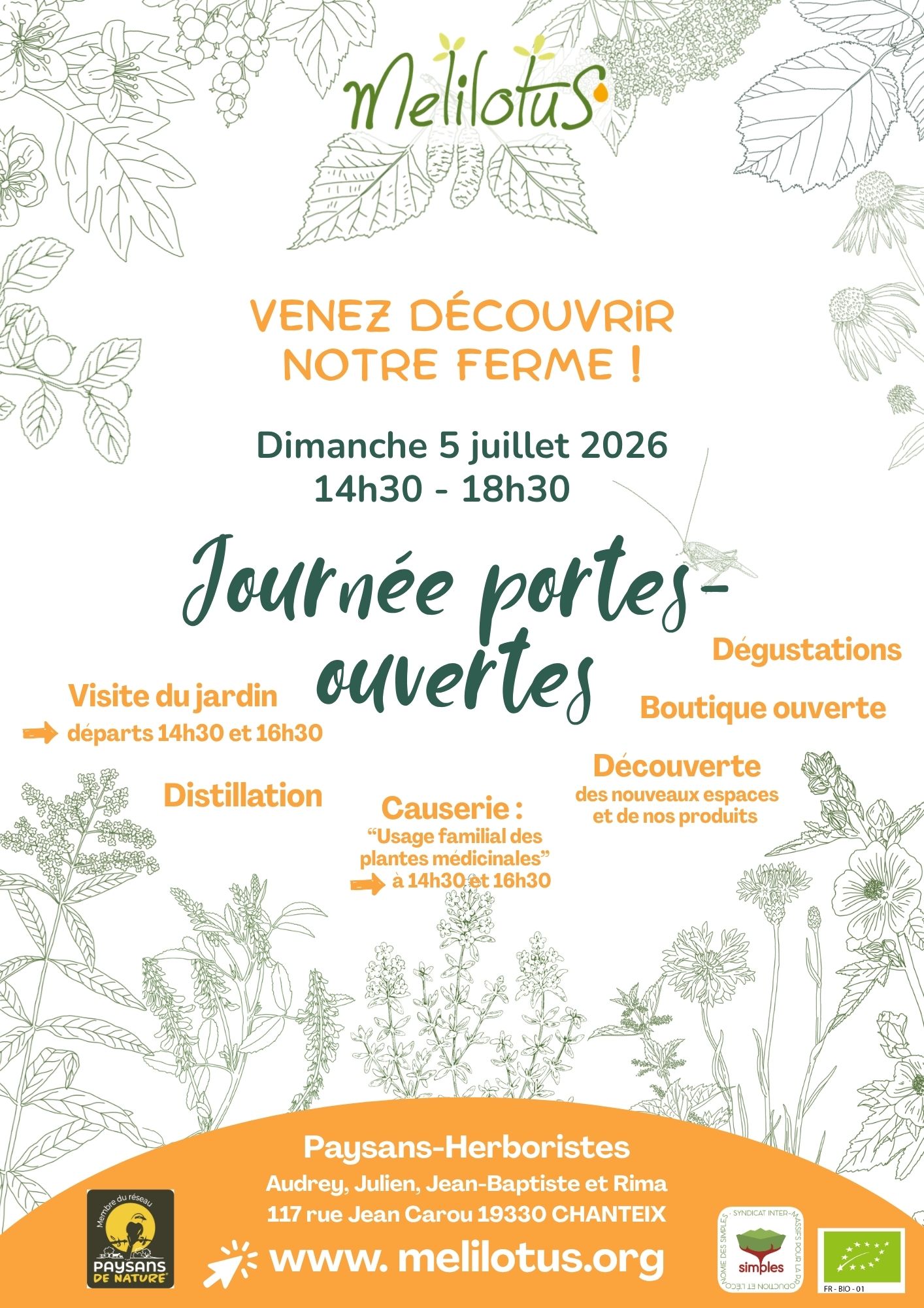 PORTES OUVERTES 2026